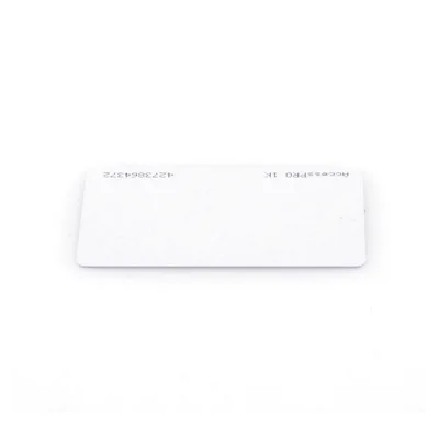 Tarjeta de Proximidad MIFARE Classic / Memoria 1Kb / Frecuencia 13.56 MHz / ISO/IEC 14443 Type A / Doble Cara Imprimible / 34 Bits