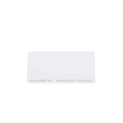 Tarjeta Proximidad / 125 kHz / EM4100 / 0.1 mm / Imprimible Doble Cara / 85.6 x 54 mm