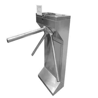 Torniquete Industrial Motorizado / Acero Inoxidable 304 / Bidireccional / Brazo Abatible / 550 mm Ancho de Paso / 18.9 x 11.0 x 37.4 in