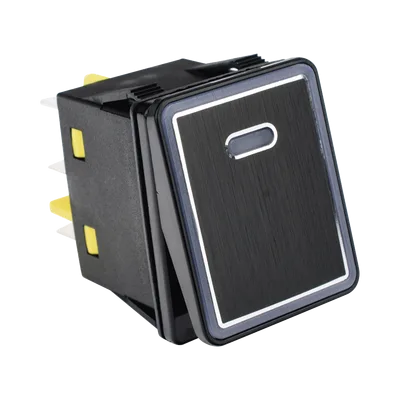 Interruptor Industrial con LED / IP65 / Aluminio / NO-COM-NC / -40°C a 125°C (-40°F a 257°F) / 30A 24VDC