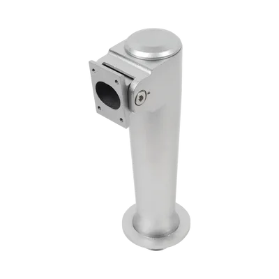 Soporte Universal / Ajuste Multiángulo / Aleación de Aluminio / Interior y Exterior / 197 x 63 x 35 mm