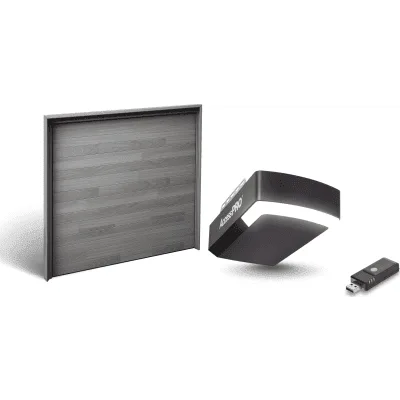 Kit Puerta de Garage 8x7 Pies / Insulada 43 mm / Motor FS1000M 1/2 HP / Interfaz WiFi ACCESSWIFI / Incluye 3 Controles