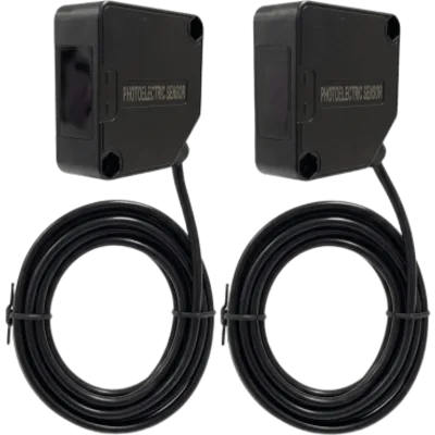 Fotocelda Infrarroja / Alcance 10 m (33 ft) / Alimentación 12-24 VCC / Contactos NC-NO / IP54