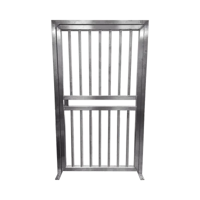 Puerta Lateral para Torniquetes / Acero Inoxidable 304 / 1350 x 2316 mm / 4.43 x 7.6 pies / Compatible con Cierres Magnéticos