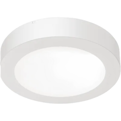 LUMINARIA LED MONTAJE SUPERFICIAL/ 4"/ 3CCT Conmutable 3000K-4000K-5000K / 90 CRI / 120V Triac Regulable / Apto para lugares húmedos