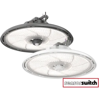Luminaria Led Iluminación de gran altura / 24000-30000 Lumens / 3500K-5000K Conmutable / 0-10V Regulación de intensidad / IK10 Resistente a impactos / IP66 / UBICACION HUMEDA / NEMA 4X / Voltaje 120-3