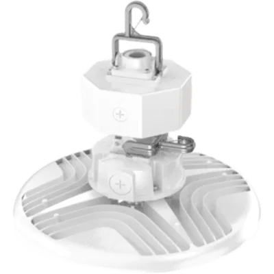 Luminaria Led Iluminación de gran altura / 24000-30000 Lumens / 3500K-5000K Conmutable / 0-10V Regulación de intensidad / IK10 Resistente a impactos / IP66 / UBICACION HUMEDA / NEMA 4X / Voltaje 120-3