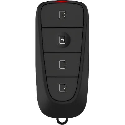 Control Remoto Tipo Llavero / 433 MHz / 4 Botones / LED Indicador / IP40 / 3.1' × 1.4' × 0.8'