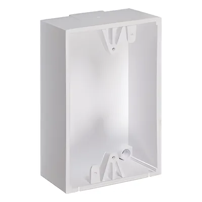 Caja de montaje trasera / 1.5 pulgadas profundidad / Policarbonato UL / Acero inoxidable / -40° a 121°C