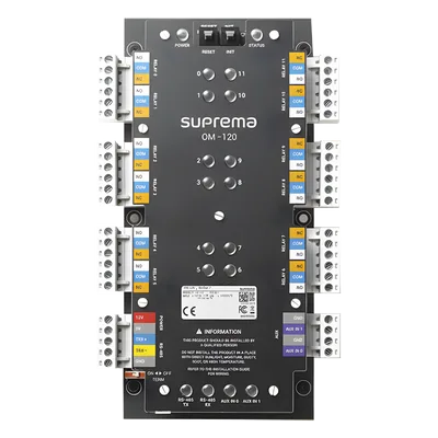 Módulo de Control de Elevadores / 12 Relés de Salida / Control hasta 192 Pisos / Comunicación RS-485 / 90 x 190 mm