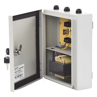 Fuente de Poder para Domos PTZ / 24 VCA @ 7A / 170W / IP65 / 127 VCA Entrada / 0.82 x 0.69 x 0.30 pies