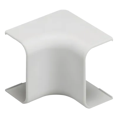 Esquinero interior / Canaleta LD10 / ABS / Blanco mate / UL94V-0 / FT4 / 0-50°C