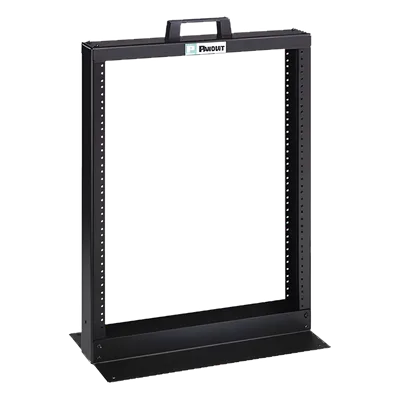 Rack de Dos Postes / 13 Unidades de Rack / 19 in EIA-310D / Aluminio / Carga 300 lb (136 kg) / Rieles Roscados #12-24