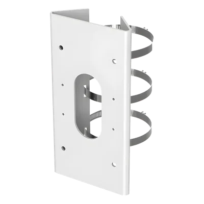 Montaje para Poste / Cámaras Domo y Bala / Acero Inoxidable / 12 Modelos Compatibles / 250 x 127 x 46 mm / 1.2 kg