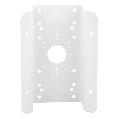 Montaje de Esquina / Acero Inoxidable / Carga 10 kg (22 lb) / Exterior con Juntas de Goma / 126 x 105 x 250 mm