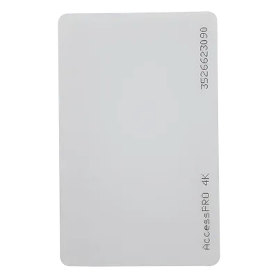 Tarjeta MIFARE Classic / 13.56MHz / 4KB / PVC Imprimible / ISO CR80 / UID 34 Bits