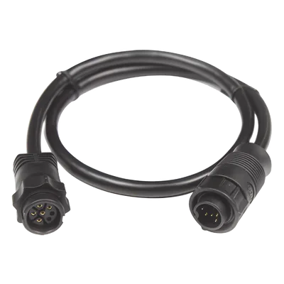 Adaptador de Conector / 7 Pin Hembra a 9 Pin Macho / Compatibilidad SIMRAD / Diseño Compacto