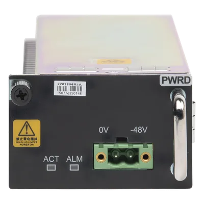 Fuente de Poder para OLT / -48 Vcc / Rango Entrada -40 a 57 Vcc / Monitoreo Activo/Standby / Conmutación Automática por Falla