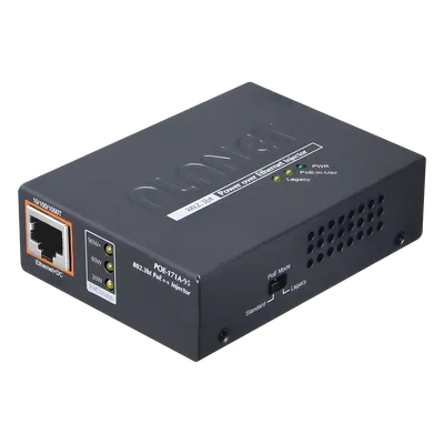 Inyector PoE / 802.3bt / 95W / Gigabit / 4 pares / Fuente externa