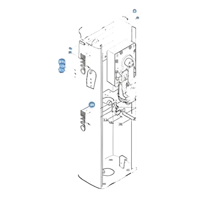 Refacción para barrera / Tope mecánico de final de carrera / Ajustable / Compatible G4140Z y GARD4