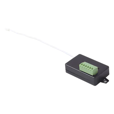 Transmisor universal / 12 VCC / 10 mA / 433.92 MHz / 55x30x25 mm / 2 sirenas por canal