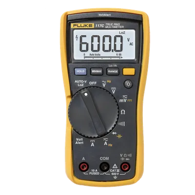 Multímetro Digital / Detector de Voltaje sin Contacto / CAT III 600 V / Retroiluminación LED / Autovolt LOZ / 4 Hz