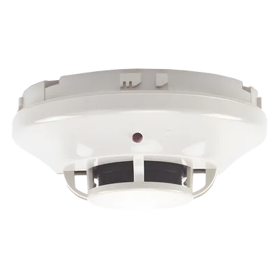 Detector de Humo Fotoeléctrico con Termistor Térmico / 24VDC / 57°C Fijo / Bajo Perfil / 2 in Altura x 6.2 in Diámetro