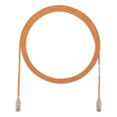 Cable de Parcheo / Cat6 UTP / 28AWG Diámetro Reducido / 3.05 m (10 Pies) / Naranja