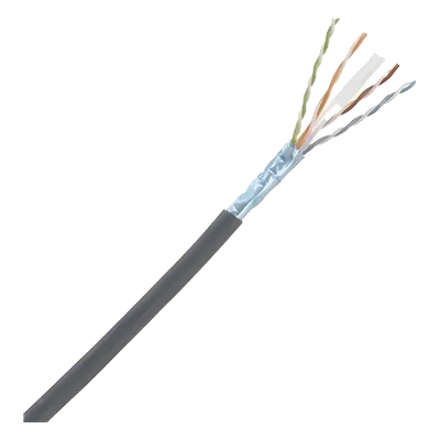 Cable Blindado F/UTP / Cat6A / 23 AWG / LSZH / 305 m (1000 pies) / 10GBase-T