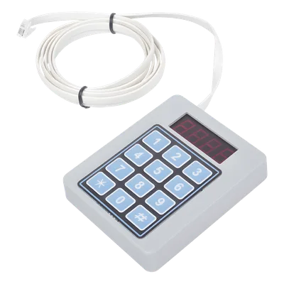 Teclado programador / Retroiluminado 7 colores / USB 2.0 / Diseño ergonómico / Compatible con control de acceso