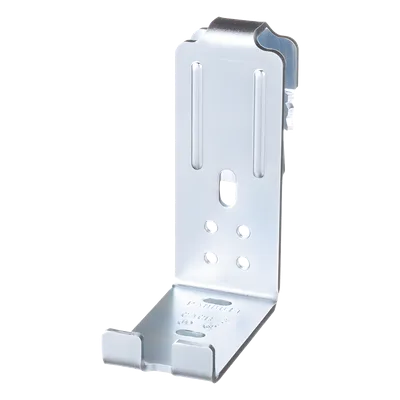Soporte para Cable Auxiliar / Acabado Zinc / 41.4 mm Ancho / 106.1 mm Alto / Instalación Sin Perforar / Racks 1.5 y 2 pulgadas
