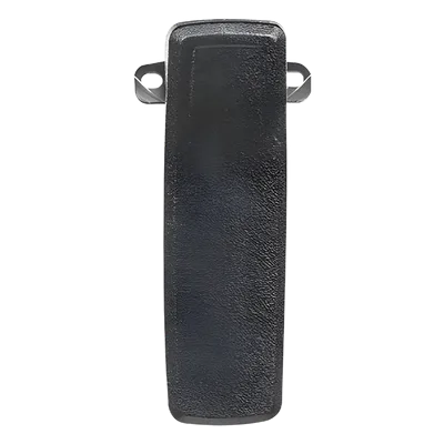 Clip para Radio / ABS Resistente / Compatible TX-500/600 / Color Negro / 2 Tornillos Incluidos