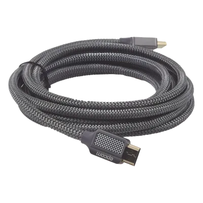 Cable HDMI de Alta Resolución / 8K@60Hz / 4K@120Hz / 48 Gbps / 3 m (9.84 pies) / eARC / Dolby Atmos / ALLM / VRR