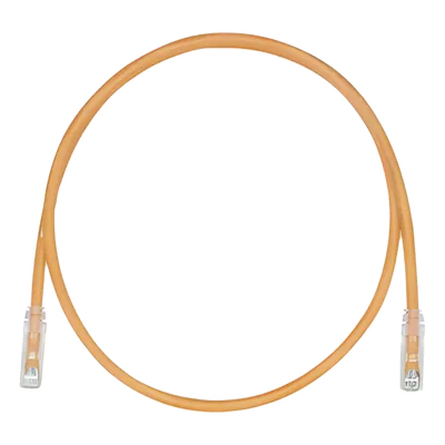 Cable de Parcheo / UTP Cat5e / 28AWG / 0.30 m (1 pie) / LSZH / Naranja