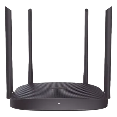 Router Inalámbrico / Doble Banda AC / 1200 Mbps / 4 Antenas 5 dBi / 3 Puertos LAN 10/100 Mbps / MU-MIMO 4×4 / WISP