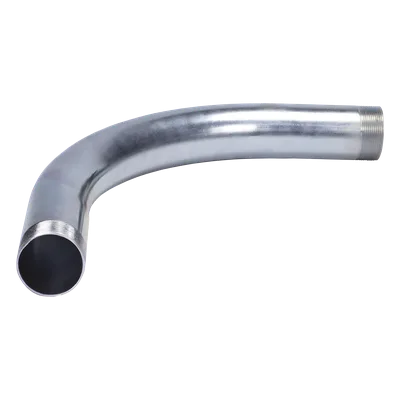 Codo 90° Galvanizado / 1/2" (13 mm) / Pared Gruesa / Rosca NPT / Etiqueta Amarilla / Interior