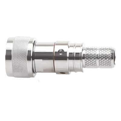 Conector UHF Macho / Plegable / Pin Cautivo / DC ~ 3 GHz / 50 Ω / Para RG-8, LMR400