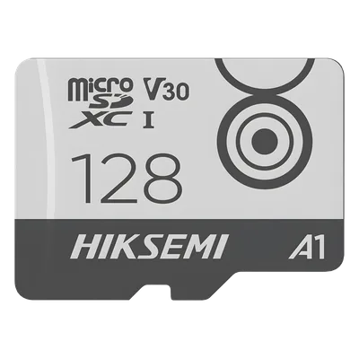 Tarjeta MicroSD / 128 GB / Lectura 100 MB/s / Escritura 90 MB/s / Clase 10 U3 V30 / TLC NAND / Videovigilancia Móvil 24/7 / -25°C a 85°C