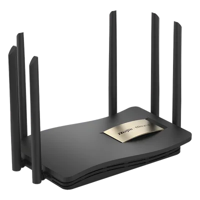 Router Inalámbrico / Wi-Fi 5 / Dual Band 2.4 y 5 GHz / 4 Puertos Gigabit / 6 Antenas 6 dBi / 1,267 Mbps / 96 Usuarios Concurrentes