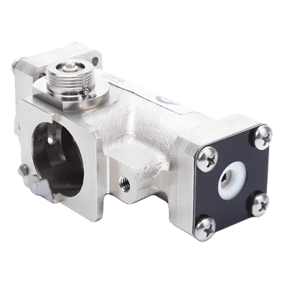Ensamble de Sección de Línea / Diseño Thruline / Sin Conectores / Para Wattmetro Modelo 43 / RF de Alta Potencia