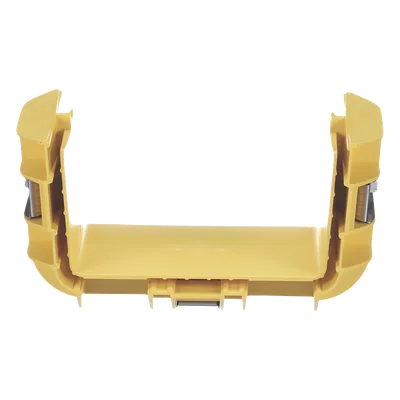 Acoplador para Canaleta / 6 x 4 pulgadas (152.4 x 101.6 mm) / Sin Herramientas / ABS Resistente / Alta Visibilidad