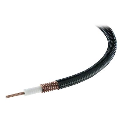 Cable Coaxial Corrugado / 1/2 Pulgada / Carrete 305 m (1000 ft) / Doble Blindaje Al/Cu / Pérdida 3.3 dB/100m / Exterior UV