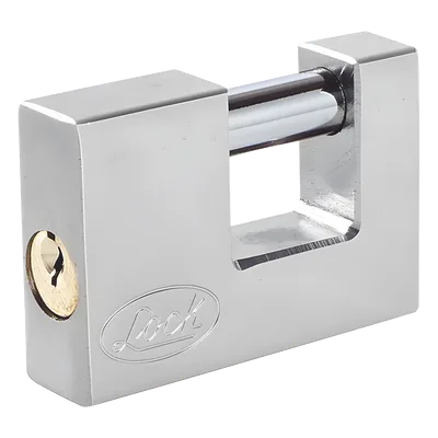 Candado de Seguridad para Cortina Metálica / Grillete 13 mm / Cuerpo 20 mm / Nivel de Seguridad 6 / 5 Pernos / Llave Estándar