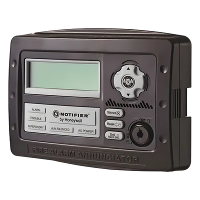 Anunciador Serial LCD / 80 Caracteres / ANN-Bus / 1800 m (5905.5 ft) / 18 a 28 VDC / Controles con Llave