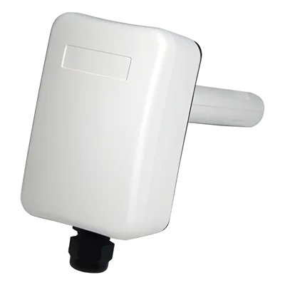 Transmisor de humedad para ducto / Sensor capacitivo / Carcasa ABS / Terminales tipo jaula / Serie económica HED