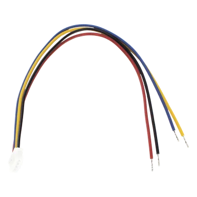 Cable de portero adicional / 20 cm (0.66 ft) / Conector 4 pines / Compatible con monitor DSKH2220 / Cable liso de alta durabilidad