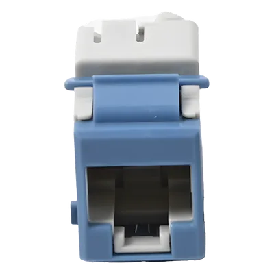 Jack Keystone Cat6 / UTP / Terminación 110 / Color Azul / -10 a 60°C / UL 94 V-0