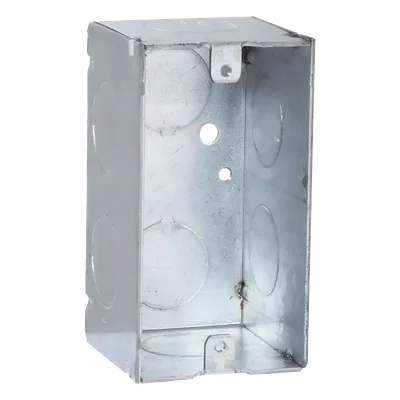 Caja de Conexión Soldada / 4 x 2 in / 8 Entradas 3/4 in / Resistente al Fuego 2 Horas / Profundidad 2.125 in (53.97 mm) / Capacidad 16.5 in³ (270.38 cm³)