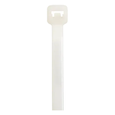 Cincho de Nylon / 160 mm (6.3') x 4.8 mm (0.19') / Tensión 50 lb (222 N) / Nylon 6.6 / Calificación AH-2 / Paquete 1000 Piezas