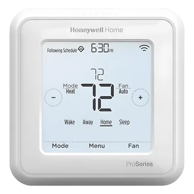 Termostato Inteligente Wi-Fi / Programable / 2H/1C Bomba de Calor / 2H/2C Convencional / HomeKit / Energy Star